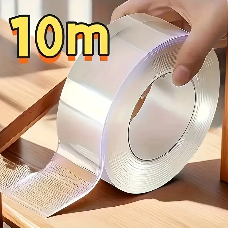 Xfasten Woodworking Double Sided Tape - Двусторонняя нано-лента длиной 10 м, сверхпрочный