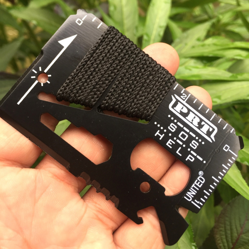 Card Scraper Steel - Многофункциональная карта-инструмент 14 в 1 из